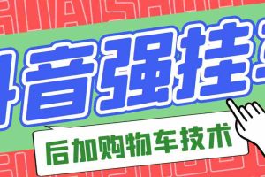 (2789期)市面上割299的抖音后挂购物车技术(经过测试,非常好用)