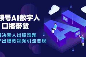 （12958期）视频号数字人AI口播带货，解决素人出镜难题，高效产出爆款视频引流变现